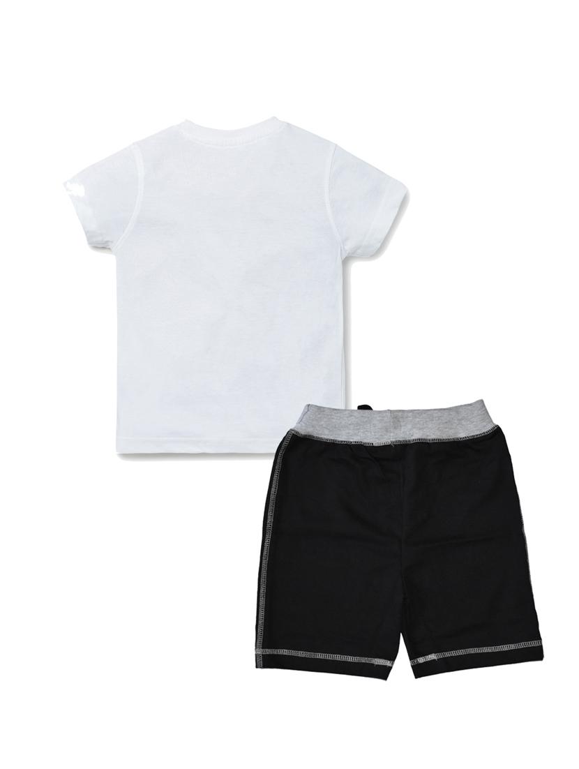 multi colored cotton shorts set - 17683781 - Zoom Image - 2