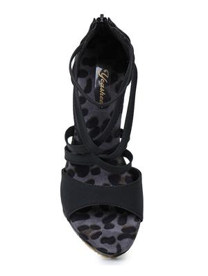 black closed back sandal - 17683802 - Standard Image - 3