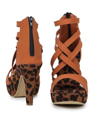 tan closed back sandal - 17683803 - Standard Image - 3