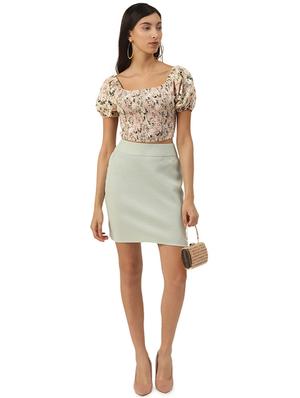 puff sleeves floral top - 17684545 - Standard Image - 4