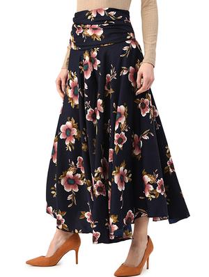 high rise floral palazzo - 17684739 - Standard Image - 2