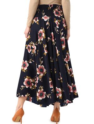 high rise floral palazzo - 17684739 - Standard Image - 3