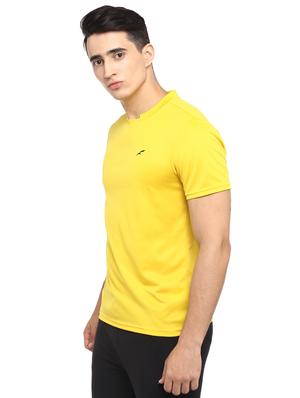 yellow solid sports t-shirt - 17684849 - Standard Image - 2
