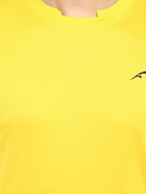 yellow solid sports t-shirt - 17684849 - Standard Image - 5
