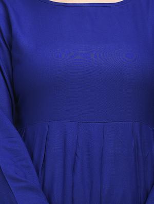 solid flared kurta - 17684889 - Standard Image - 5