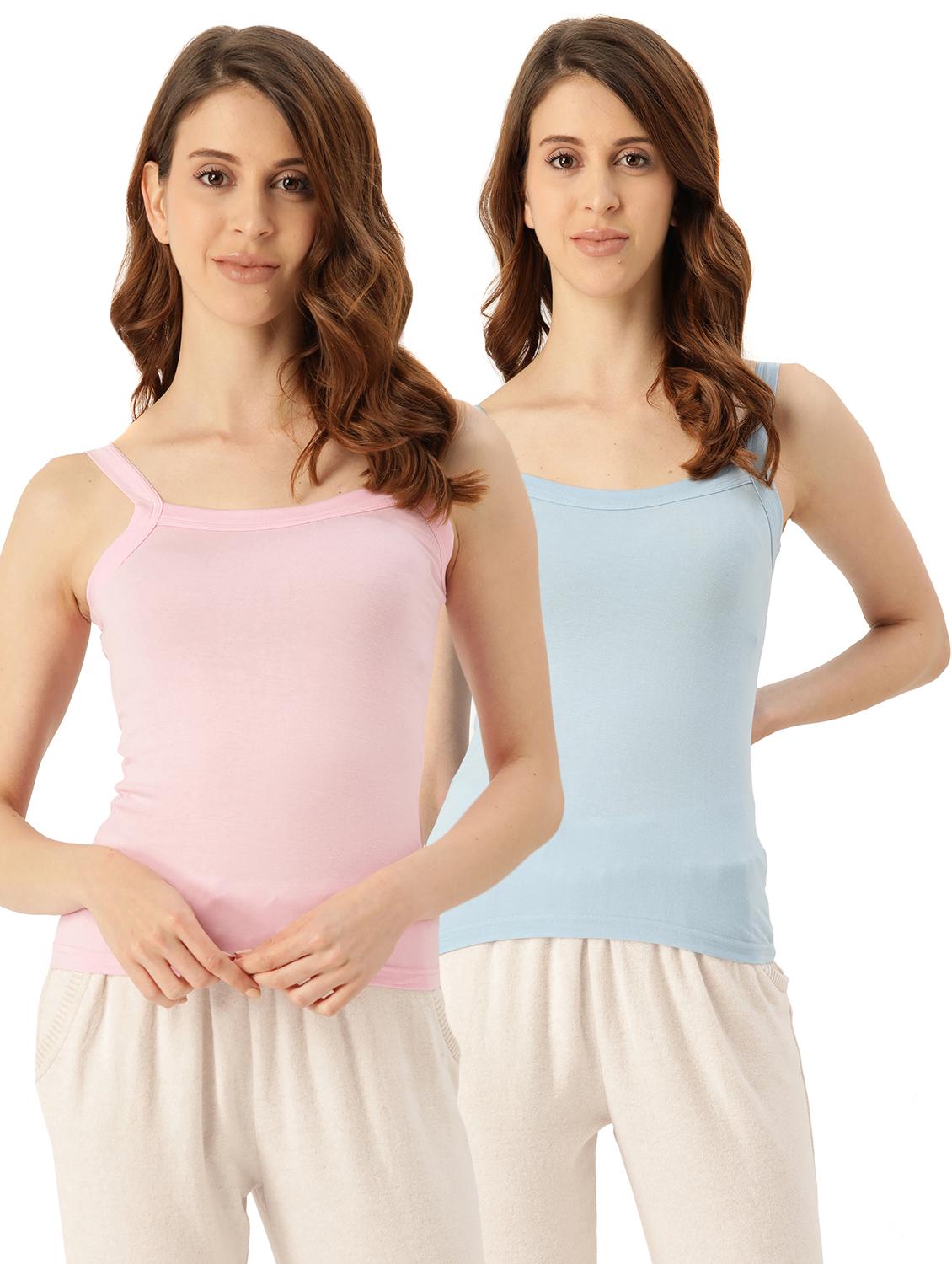 set of 2 solid camisole - 17684923 - Zoom Image - 1