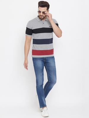 multi colored striped t-shirt - 17684928 - Standard Image - 4