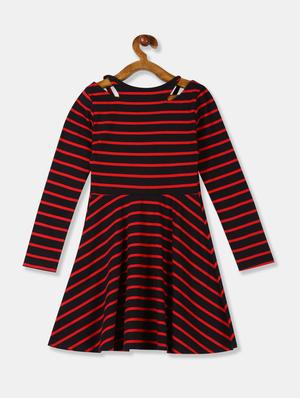 black cotton frock - 17685103 - Standard Image - 2