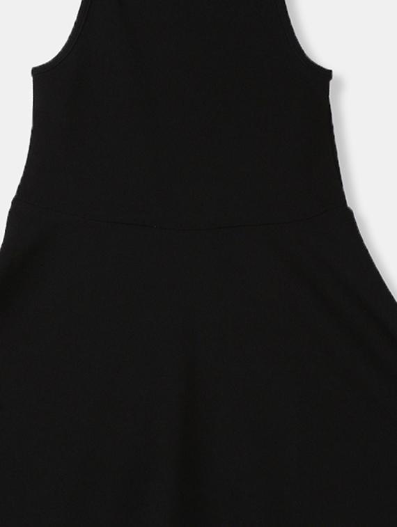 black polyester frock - 17685113 - Zoom Image - 3