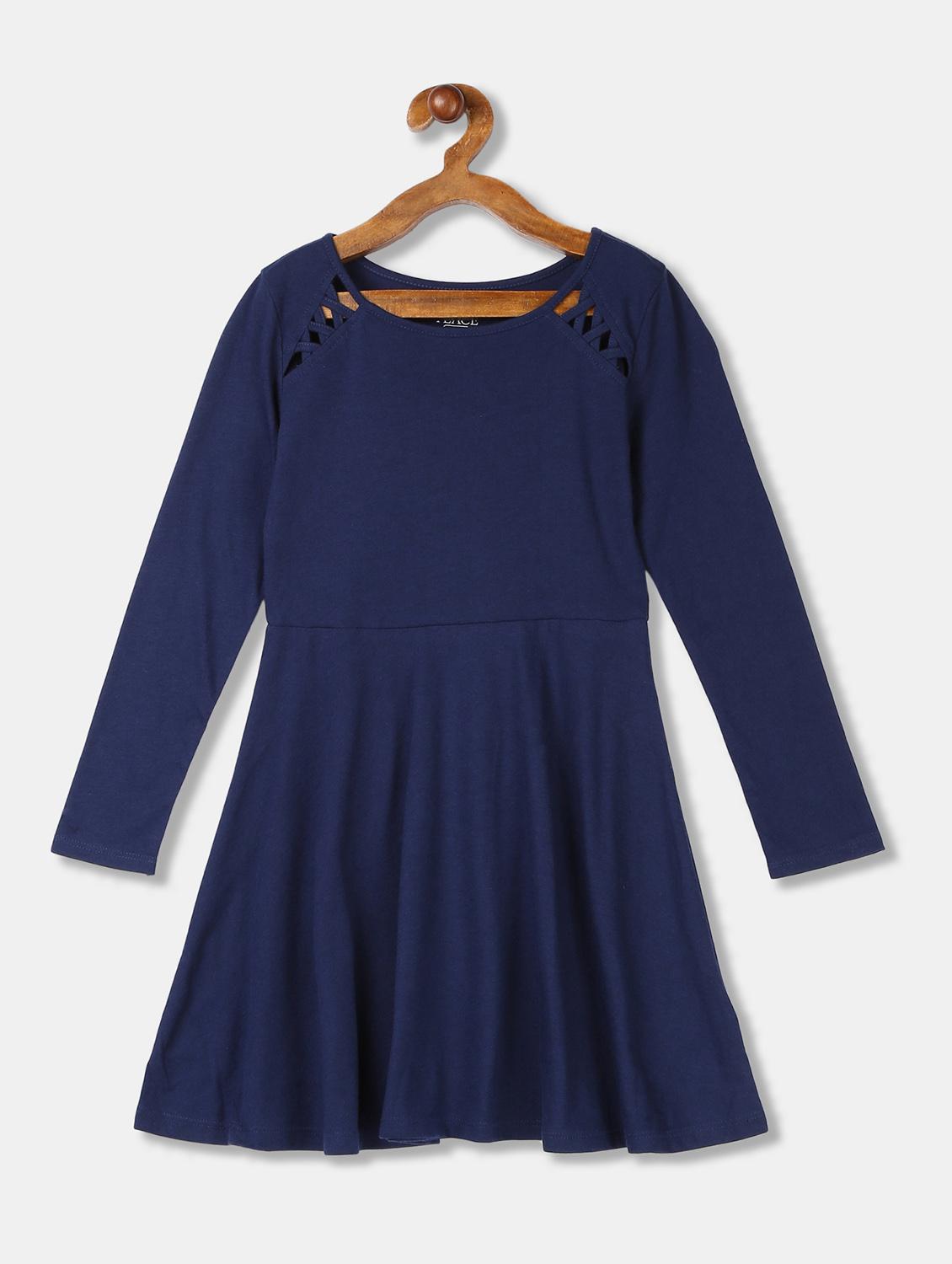 blue cotton frock - 17685124 - Zoom Image - 1