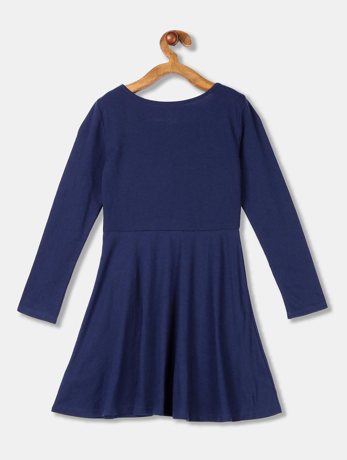 blue cotton frock - 17685124 - Zoom Image - 2