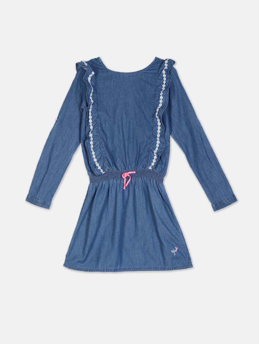 blue cotton frock - 17685126 - Zoom Image - 1