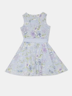 blue cotton frock - 17685130 - Standard Image - 2