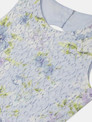 blue cotton frock - 17685130 - Standard Image - 4
