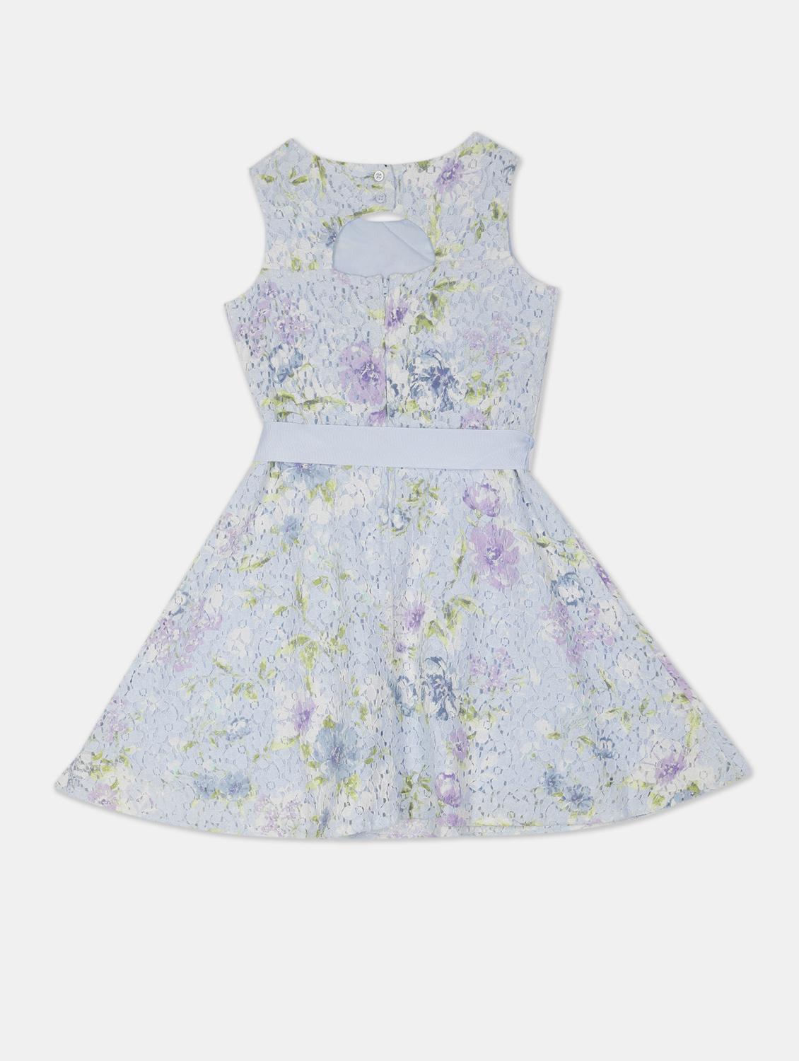 blue cotton frock - 17685130 - Zoom Image - 2