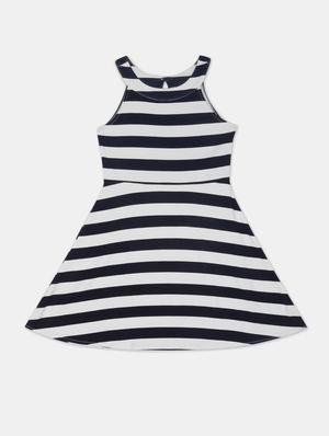 blue rayon frock - 17685131 - Standard Image - 2