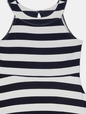 blue rayon frock - 17685131 - Standard Image - 3