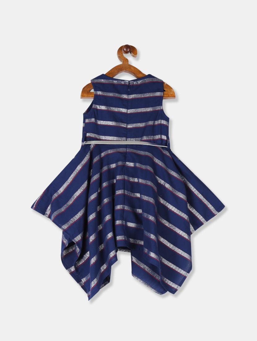 blue striped frock - 17685134 - Zoom Image - 2