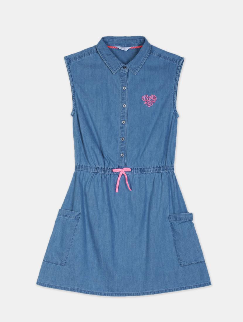 blue cotton frock - 17685135 - Zoom Image - 1