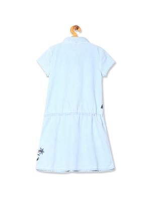 blue cotton frock - 17685137 - Standard Image - 2