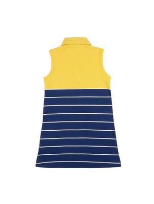 yellow cotton frock - 17685142 - Standard Image - 2