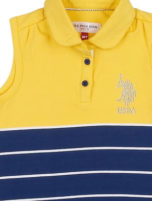 yellow cotton frock - 17685142 - Standard Image - 3