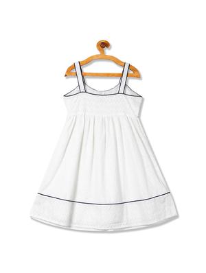 white cotton frock - 17685146 - Standard Image - 2