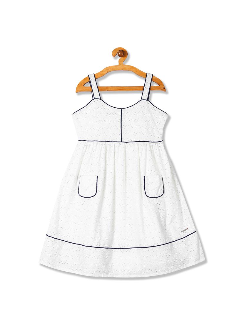white cotton frock - 17685146 - Zoom Image - 1