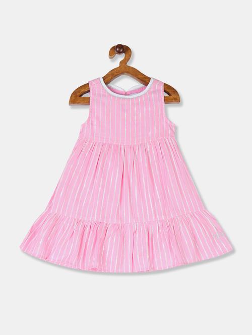 pink striped frock - 17685223 - Standard Image - 1