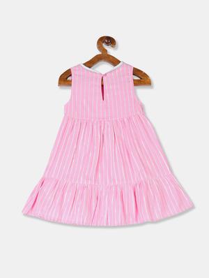 pink striped frock - 17685223 - Standard Image - 2