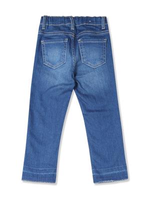 blue cotton blend distressed jean - 17685266 - Standard Image - 2