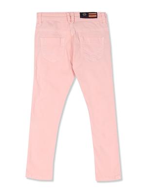 pink denim plain jean - 17685318 - Standard Image - 2