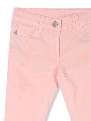 pink denim plain jean - 17685318 - Standard Image - 3