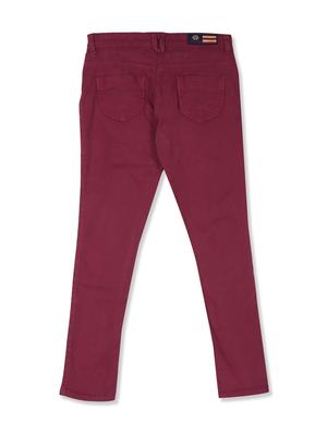 red denim washed jean - 17685329 - Standard Image - 2