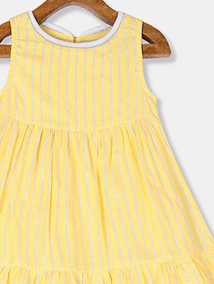 yellow cotton frock - 17685385 - Standard Image - 3