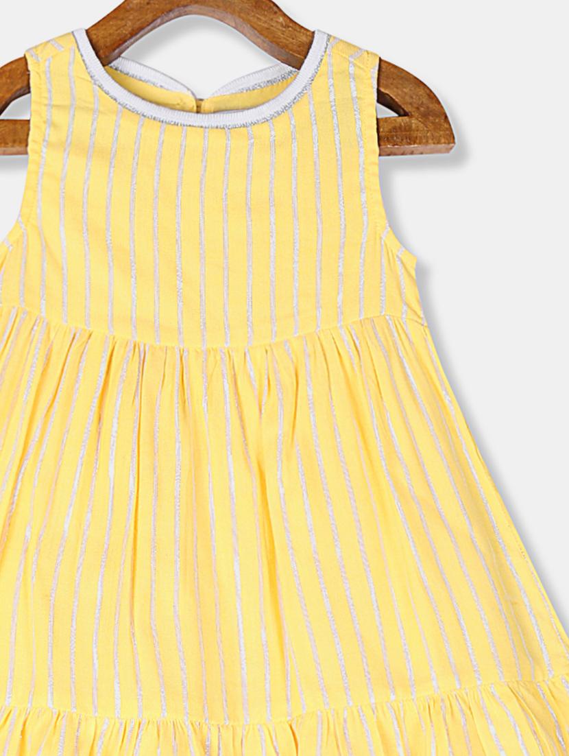 yellow cotton frock - 17685385 - Zoom Image - 3