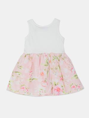 pink cotton frock - 17685402 - Standard Image - 2