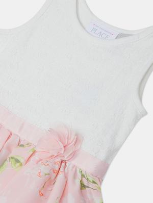 pink cotton frock - 17685402 - Standard Image - 3