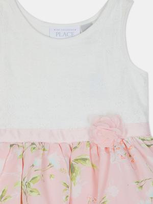 pink cotton frock - 17685402 - Standard Image - 4