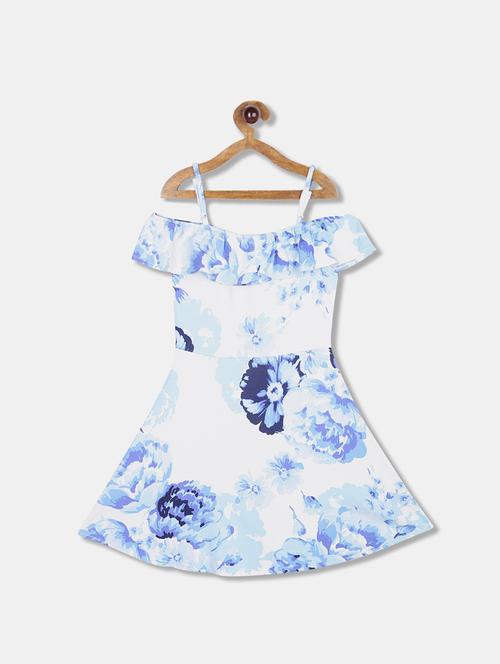 blue floral frock - 17685558 - Very Small Image - 1
