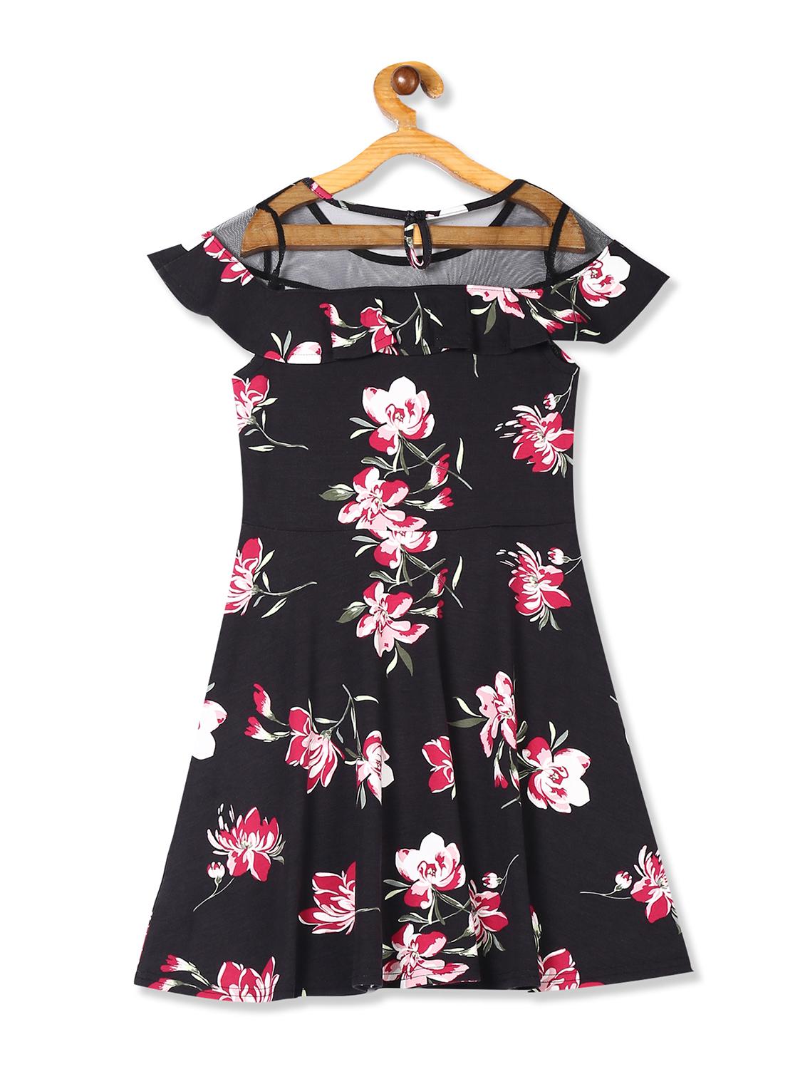 black floral frock - 17685594 - Zoom Image - 2