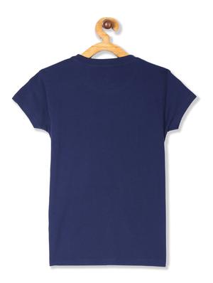 blue cotton graphic tee - 17685956 - Standard Image - 2