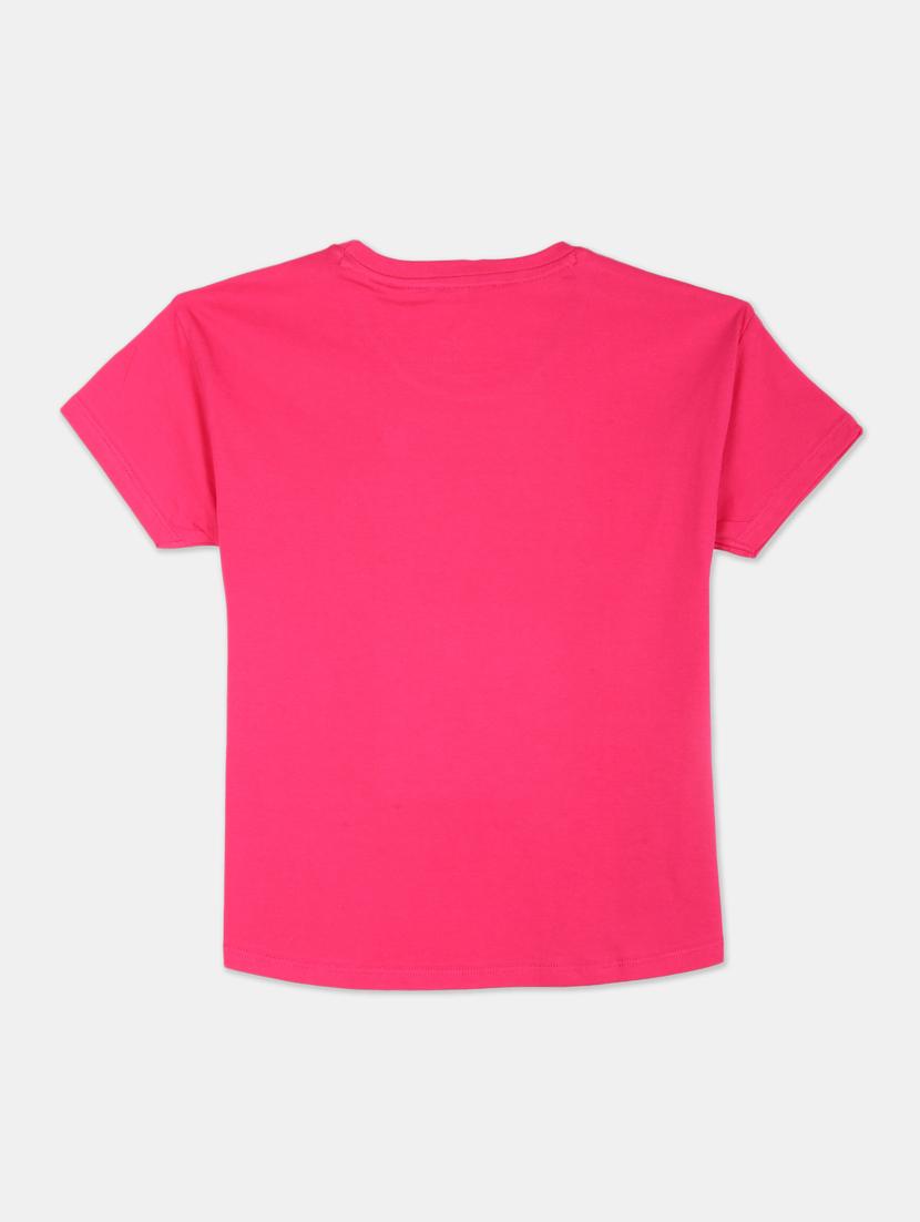 pink cotton graphic tee - 17685971 - Zoom Image - 2