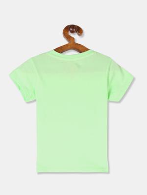 green cotton graphic tee - 17685980 - Standard Image - 2