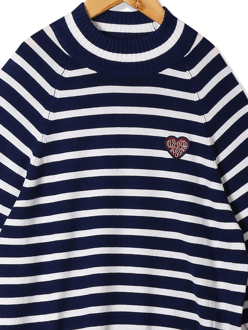 blue viscose regular top - 17686266 - Zoom Image - 3