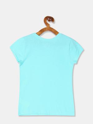 blue cotton graphic tee - 17686284 - Standard Image - 2