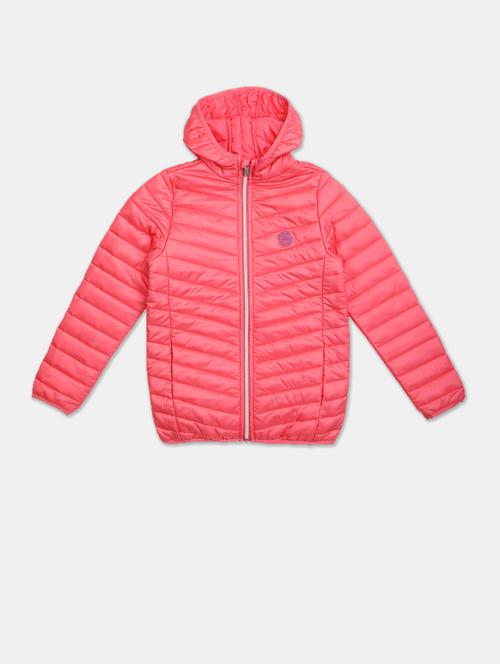 pink polyester regular jackets - 17686646 - Standard Image - 1
