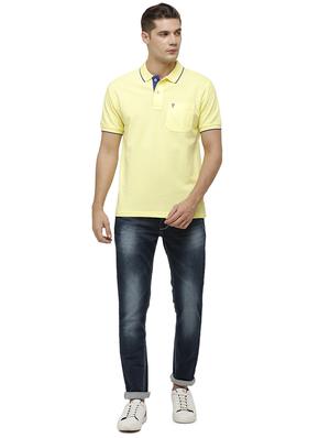 yellow solid pocket t-shirt - 17686955 - Standard Image - 4