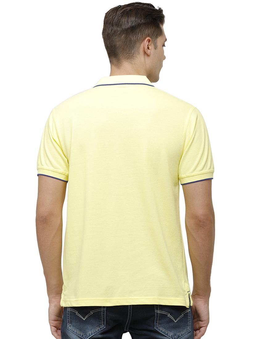 yellow solid pocket t-shirt - 17686955 - Zoom Image - 3