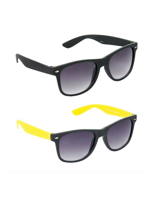 non polarized lens new stylish & eye protection sunglasses combo goggles latest model optical shades chasma for men & women - 17688304 - Very Small Image - 1